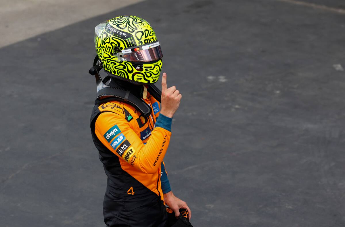 Todos corrieron para Lando Norris: ganó en Brasil y se empieza a probar la corona de Fórmula 1