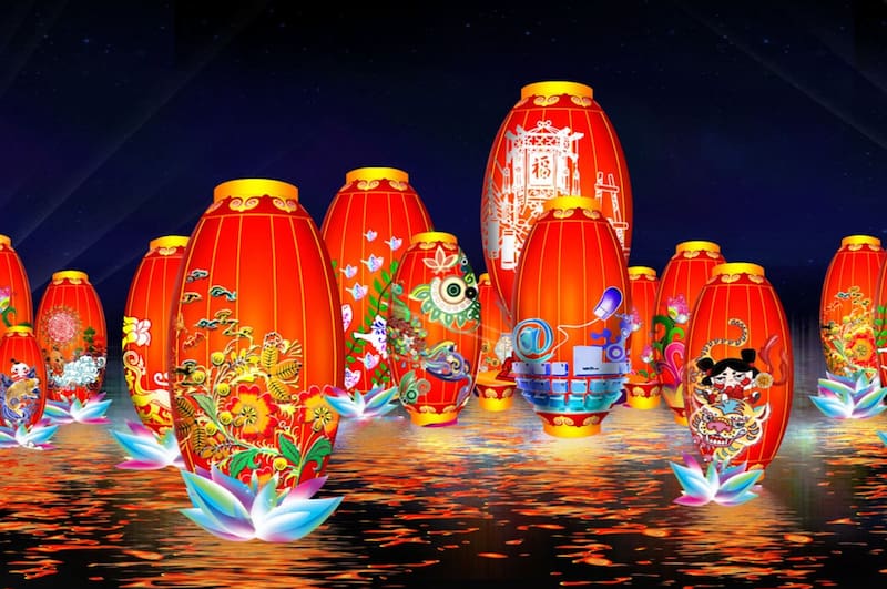 Lantern Festival realizará un evento gratis en el Cerro San Cristóbal. Créditos: Parquemet.