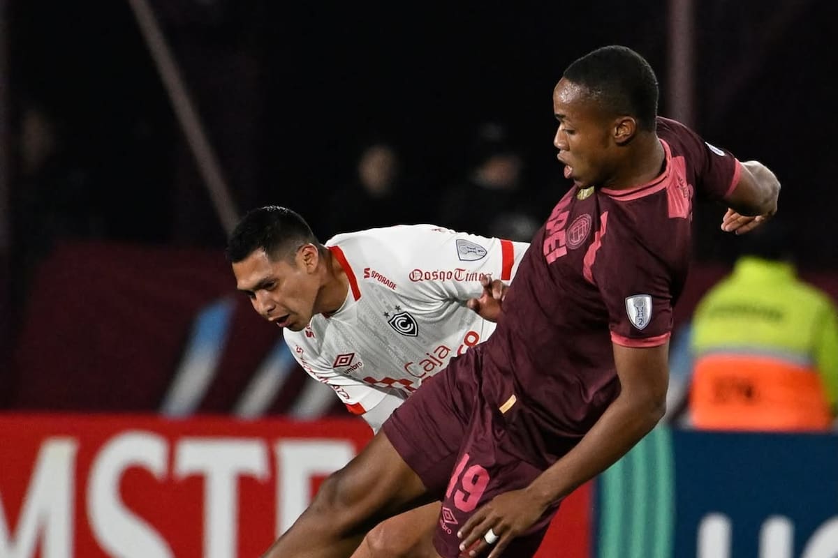 El cuadro argentino frente a Cienciano por Copa Sudamericana. Foto: Lanús.