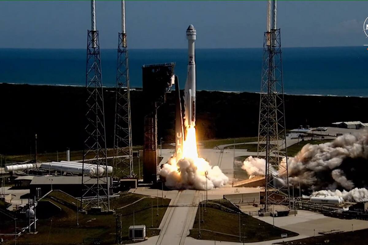 Así se vivió el momento del despegue de la cápsula Starliner rumbo a la Estación Espacial Internacional.