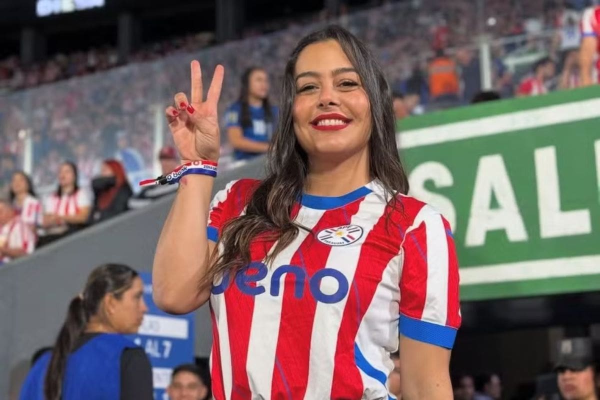 La reconocida modelo y acérrima hincha de la Albirroja recibió ataques de Chilavert.