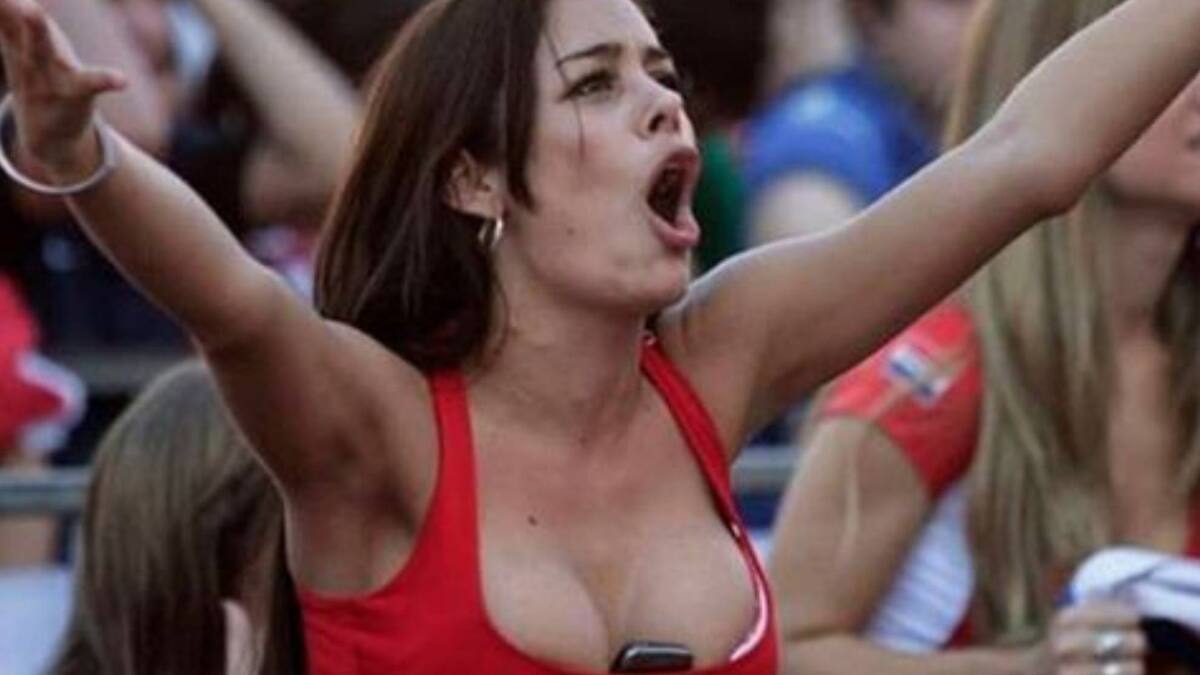 FOTOS | Larissa Riquelme impactó y se volvió a robar todas las miradas en el debut de Paraguay por Eliminatorias