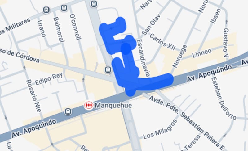 Estas calles se verán afectadas a partir de las 10 horas. Créditos: Enel.