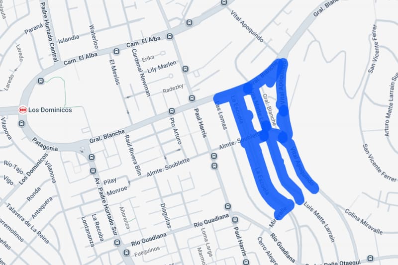 Por seis horas se extenderá la interrupción del suministro eléctrico en este sector. Créditos: Enel.