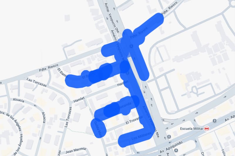 Hasta las 6:00 de la mañana durará la interrupción del servicio en el sector. Créditos: Enel.