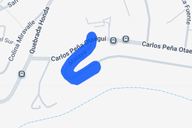 Estas calles se verán afectadas el lunes 12 de enero. Foto: Enel.