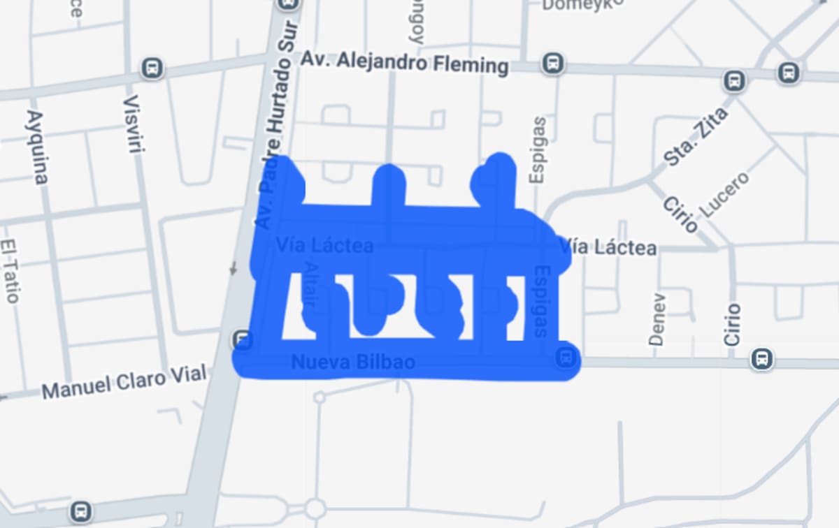 Estas calles se verán afectadas el viernes. Foto: Enel.