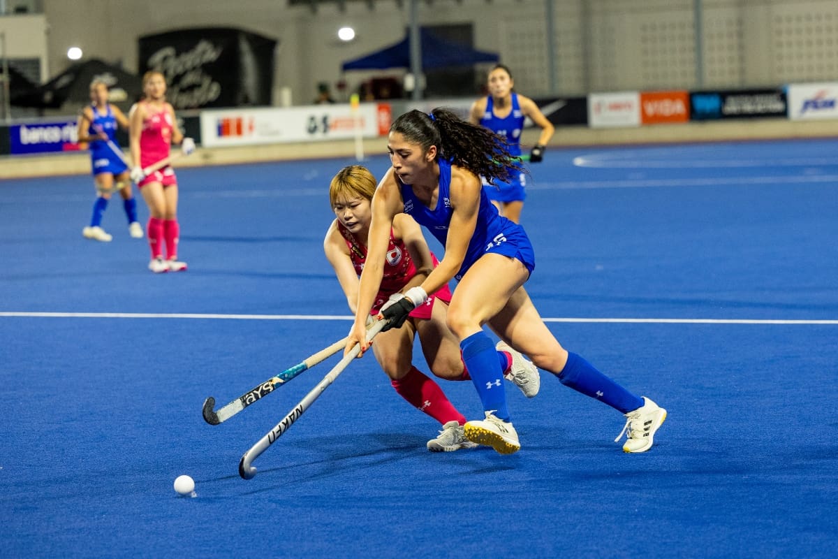 El combinado chileno quedó fuera del Mundial de Hockey. Foto: Hockey Chile