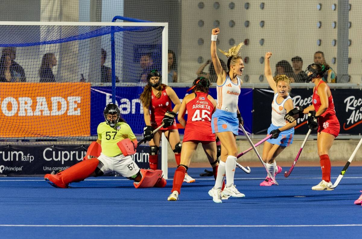 Las Diablas Junior cayeron ante Países Bajos por la primera fecha de la Copa Mundial juvenil de Hockey