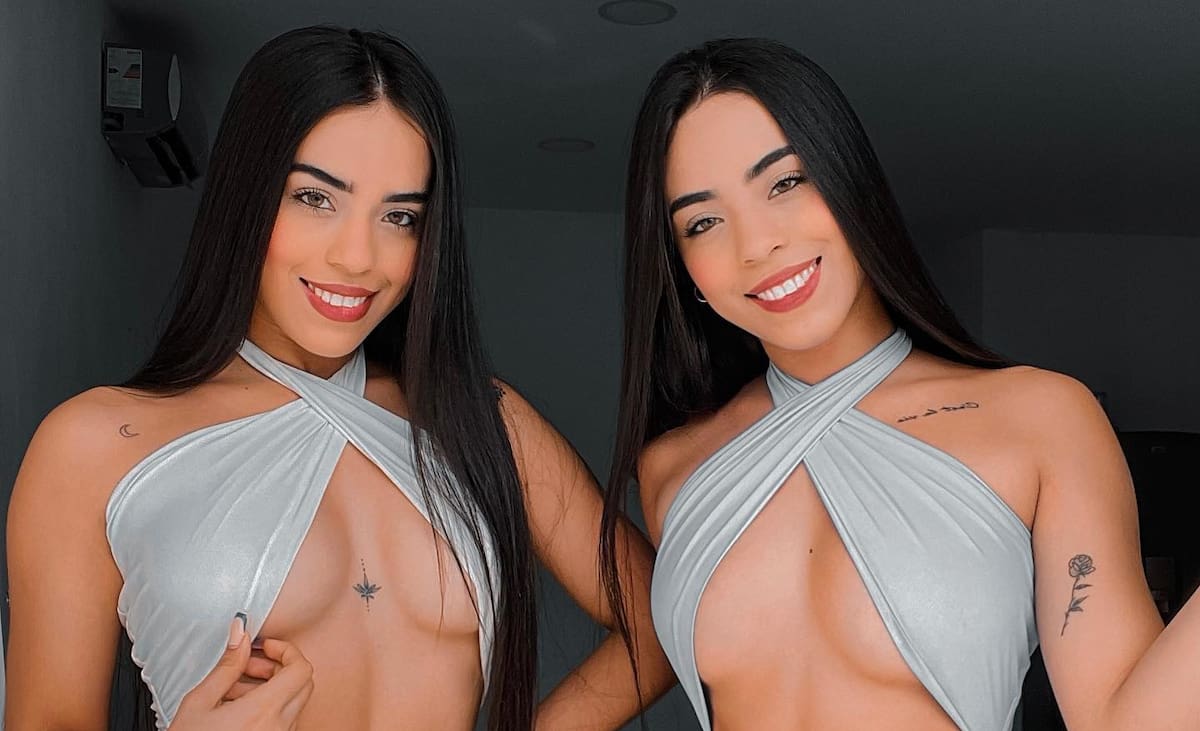 Las Gemelas Abello se diferencian por sus tatuajes