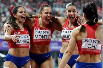Notable actuación: Las Pumas estuvieron a un paso del Top 10 en la posta 4x100 del Mundial de Atletismo