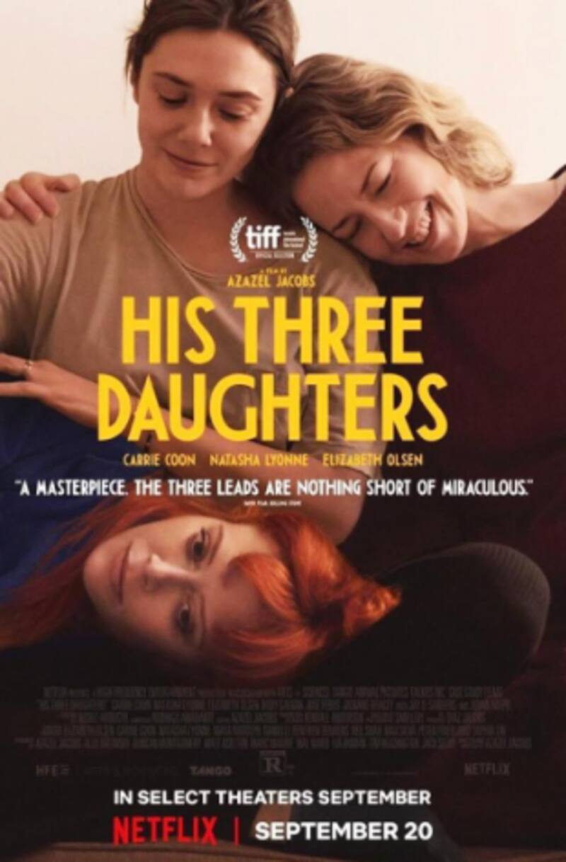 "Las tres hijas" es una película de drama disponible en Netflix.