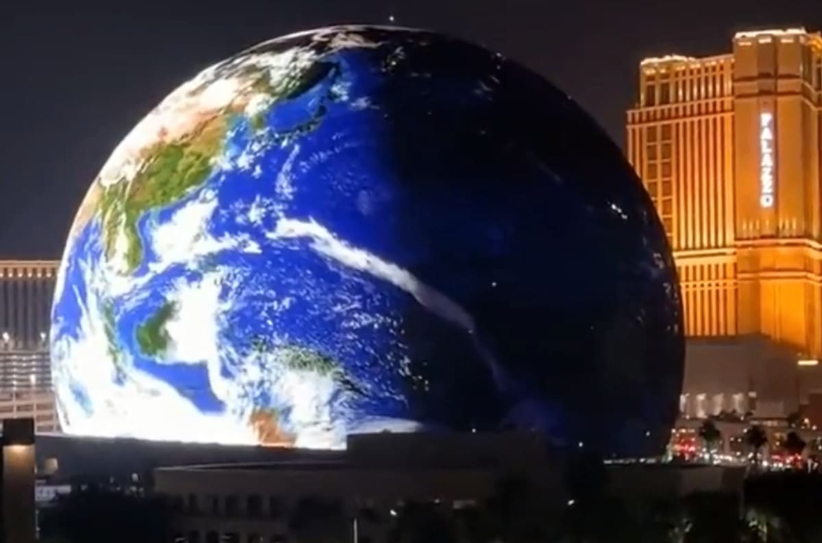 VIDEO | Conoce la esfera de Las Vegas que ha maravillado a todo el mundo