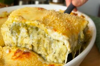 Receta sencilla de lasaña con pollo y pesto: ideal para el almuerzo familiar de fin de semana