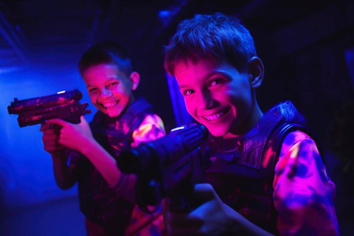 La mayor novedad que ofrece el centro de entretenimiento es el juego laser tag.