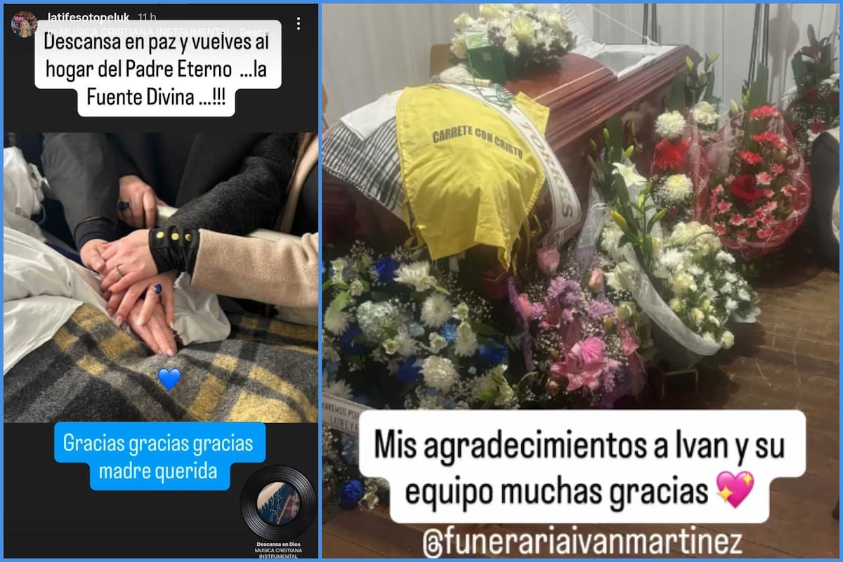 Confirmó el doloroso fallecimiento de su madre con desgarrador mensaje. Foto: Instagram.
