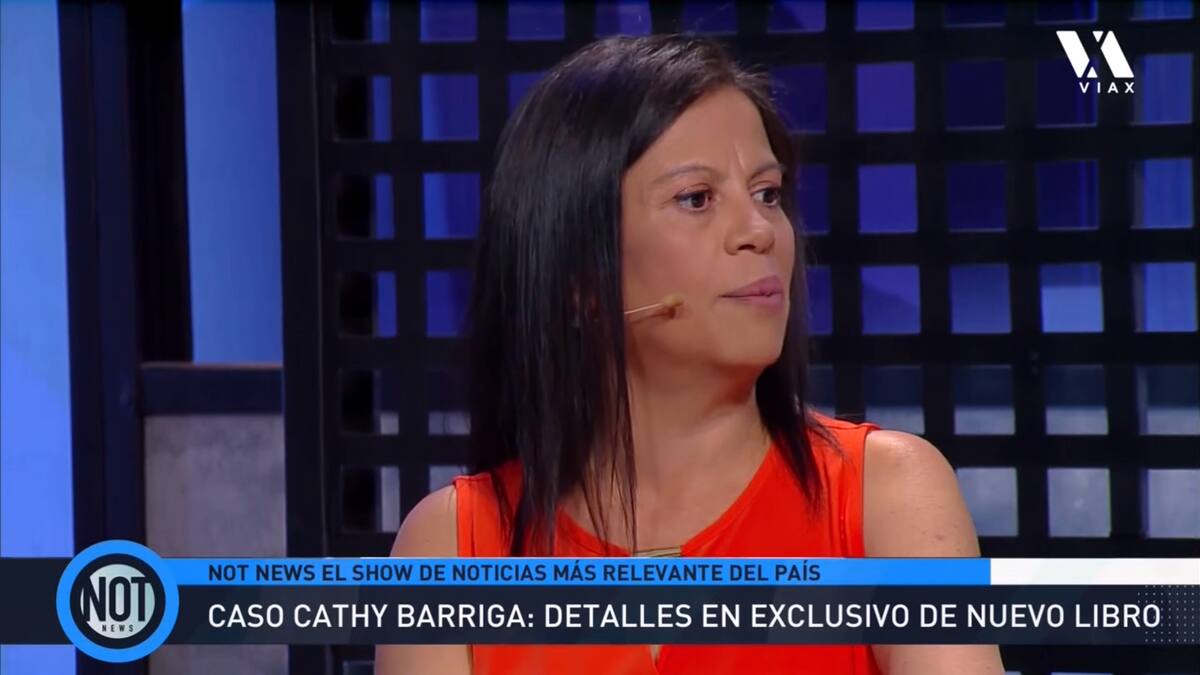 contó más detalles sobre su libro de Cathy Barriga.