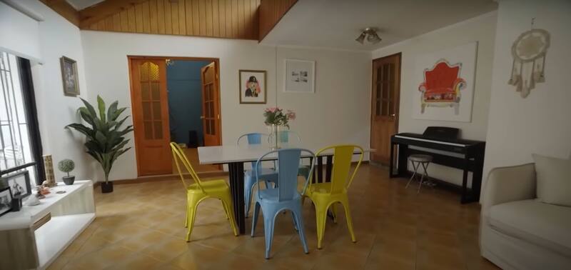Laura Prieto mostró su casa.