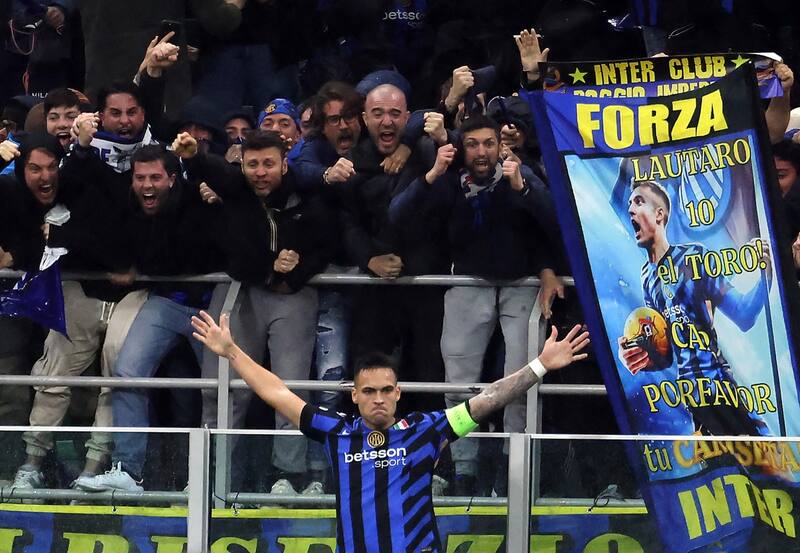 El capitán y figura del Inter de Milán. EFE
