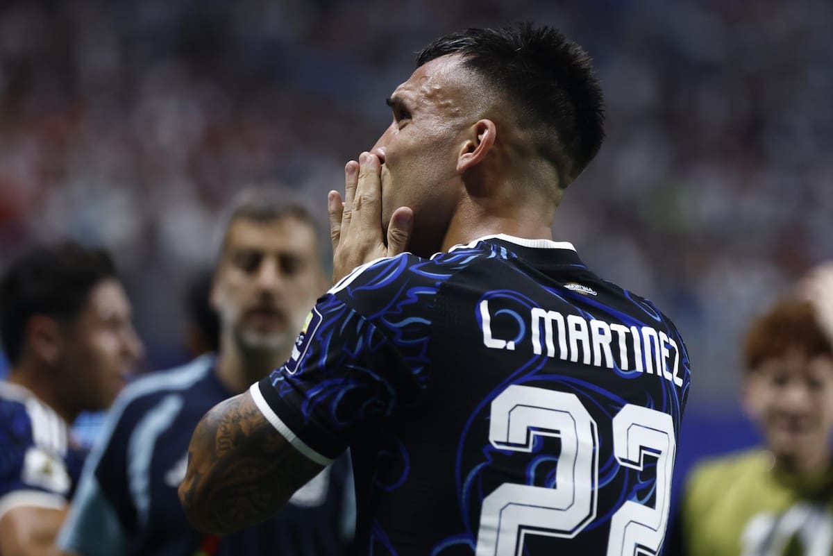 Goleador de Argentina. Foto: EFE.
