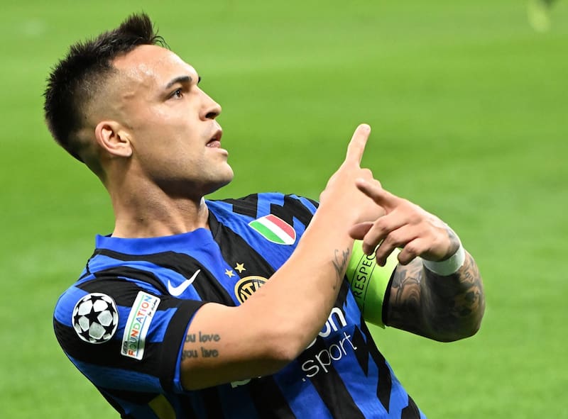 marcó el gol de Inter ante Monterrey. EFE.