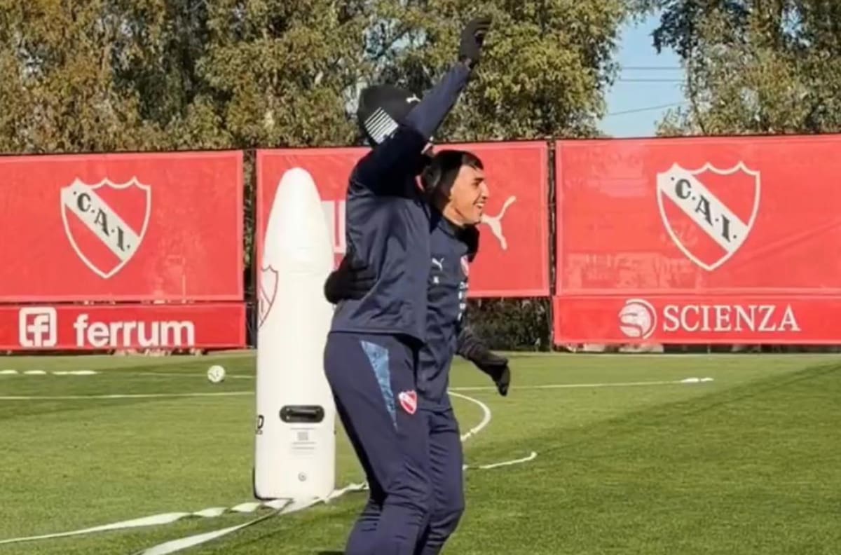 VIDEO | “Este no es chileno”: el distendido juego que ganó Lautaro Millán en Independiente