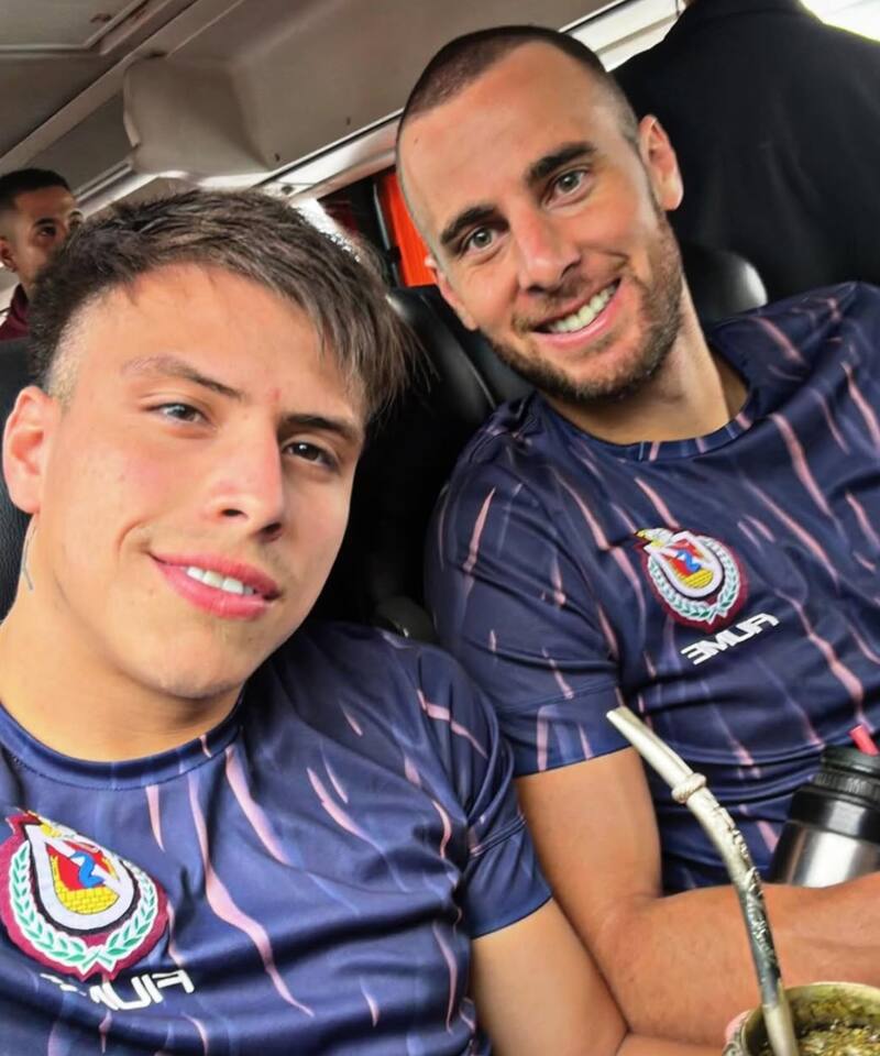 Lautaro Ovando y Nicolás Ferreyra en Deportes La Serena.