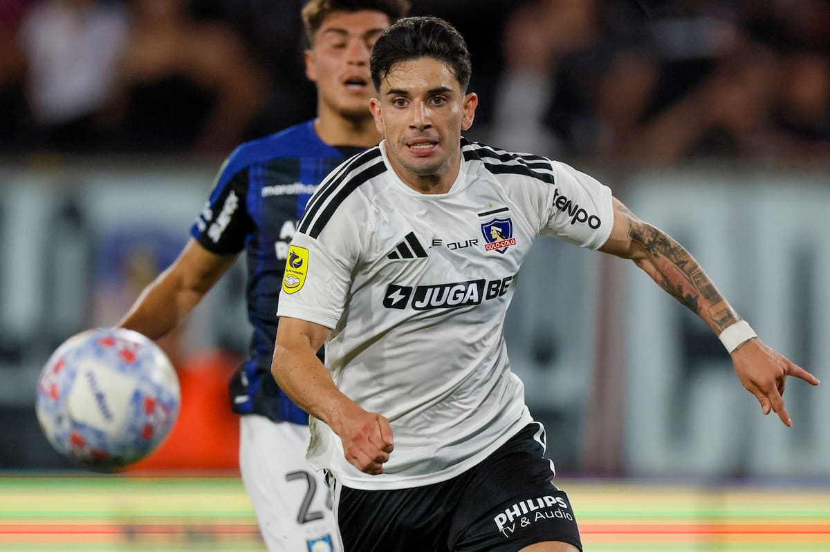Lautaro Pastrán, volante de Colo Colo. Agencia Aton