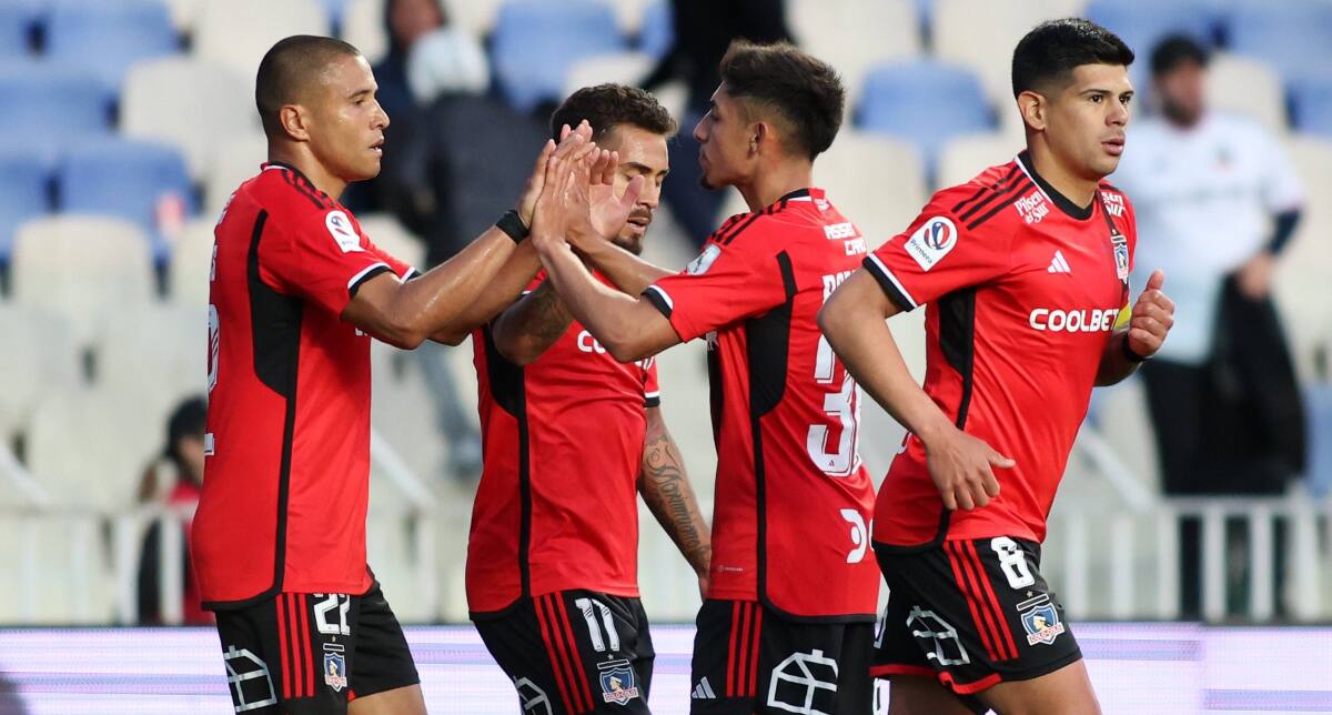 Leandro Benegas marcó el primer gol del Cacique ante River (Foto: Colo Colo)