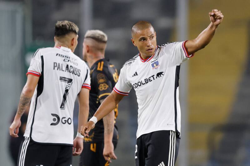Leandro Benegas en Colo Colo. Foto: Aton
