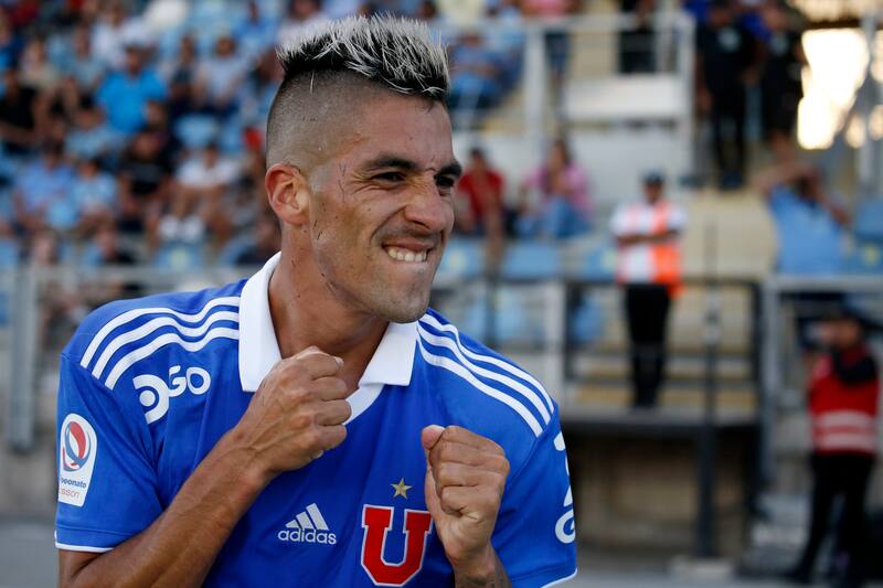 Fue la figura del triunfo de la U ante O'Higgins. Foto: ATON