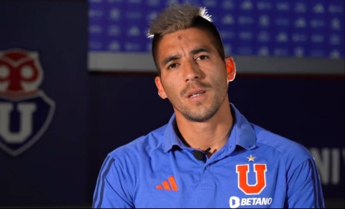 Leandro Fernández habló en el CDA. Foto: Club Universidad de Chile.
