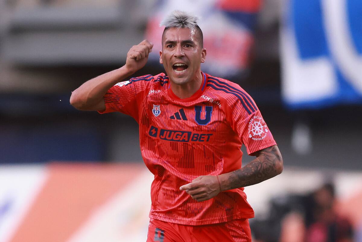 El delantero de la U publicó un mensaje tras ser suplente ante Audax Italiano. Foto: Aton.