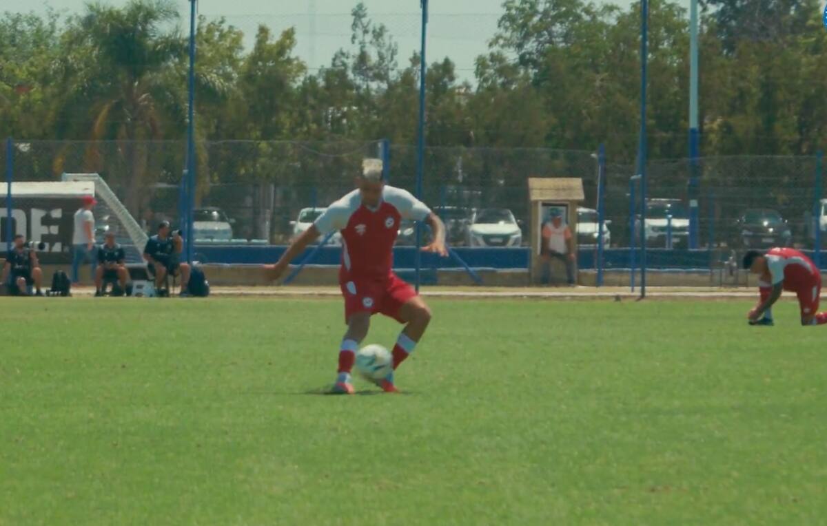 Marcó un golazo en partido amistoso de Argentinos Juniors.