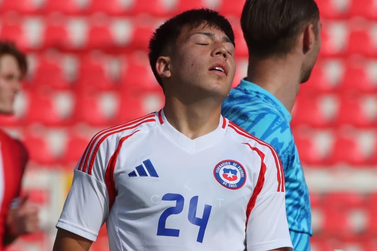 El delantero fue parte de todo el proceso previo, pero fue descartado de la nómina final de La Roja para el Mundial Sub 20.