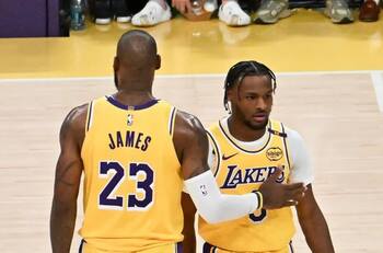 Duro mazazo para LeBron en la NBA: Bronny James sale de Lakers y podría jugar contra un chileno