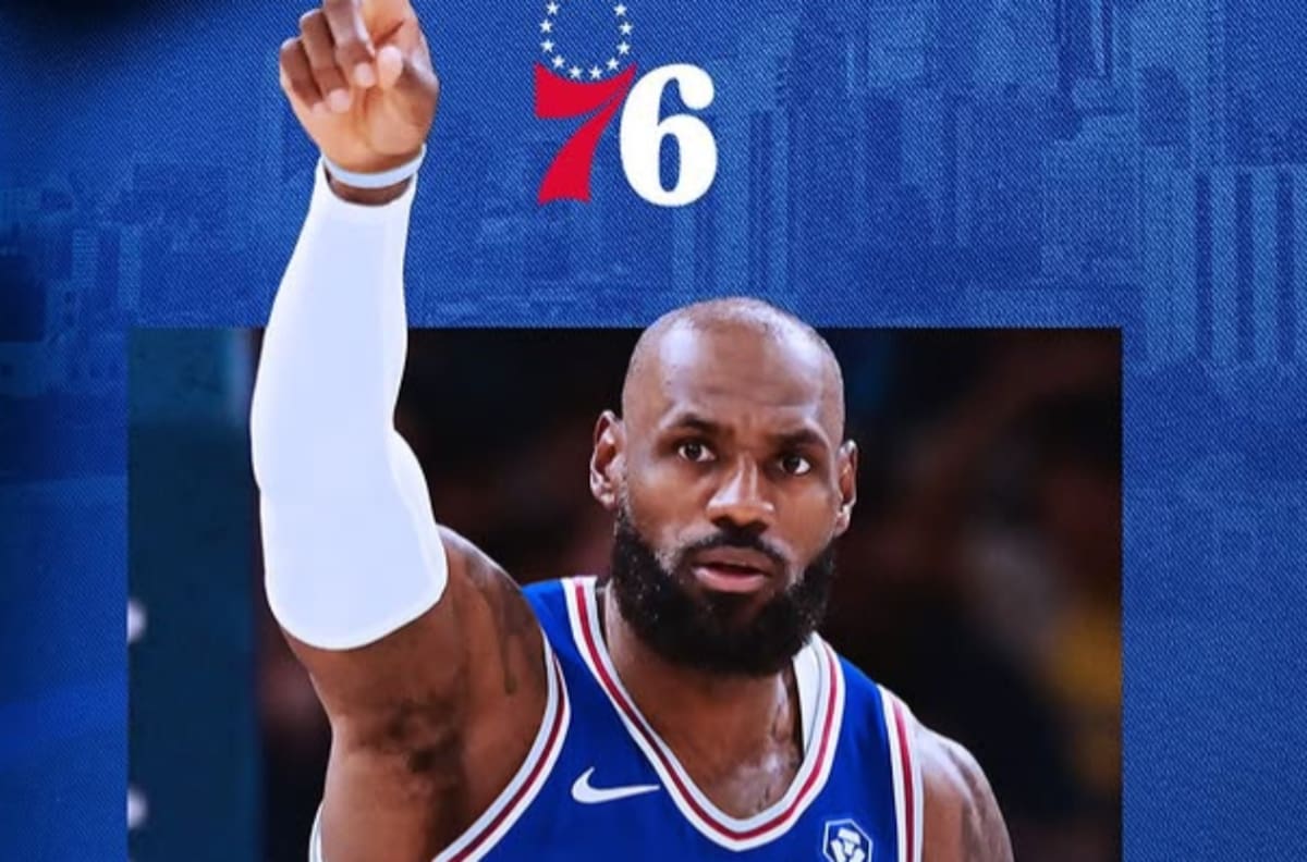VIDEO | Oficial: Philadelphia 76ers presentó a LeBron James