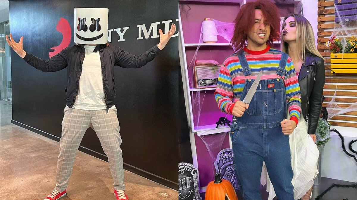 Famosos chilenos se lucen con sus disfraces de Halloween
