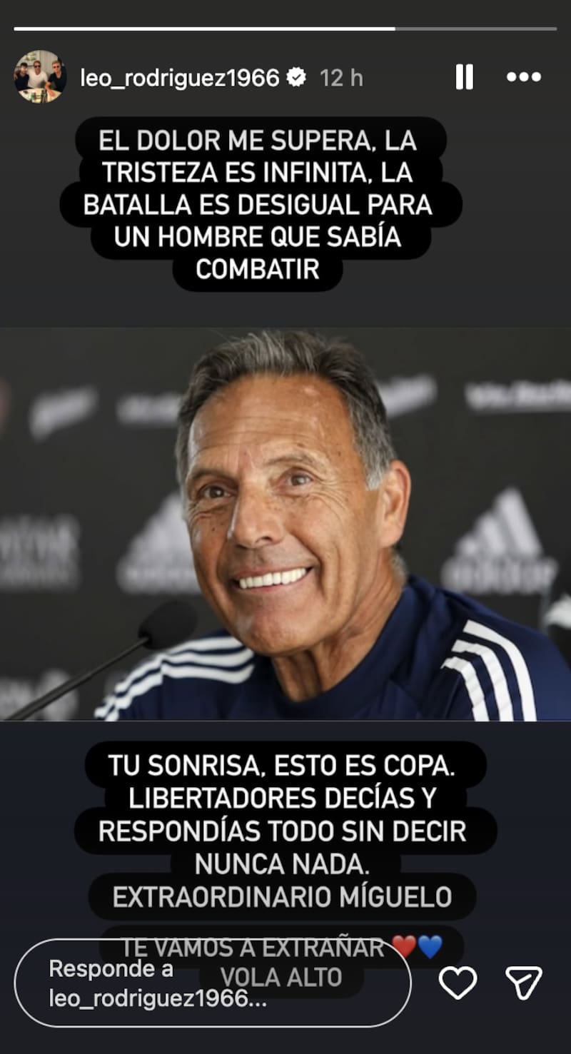 Despidió a Miguel Ángel Russo.