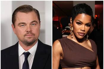 ¿Infiel? Leonardo DiCaprio es capturado coqueteando con Teyana Taylor