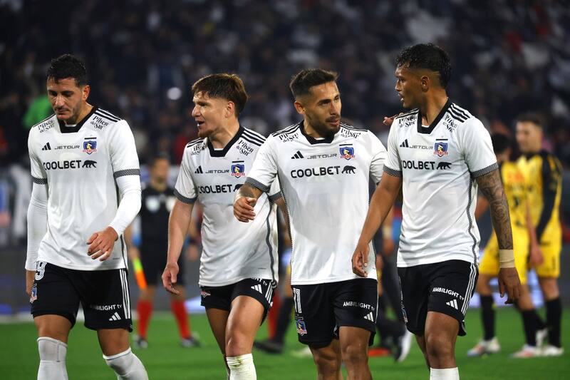 con Castellani, Bolados y Gutiérrez en Colo Colo.