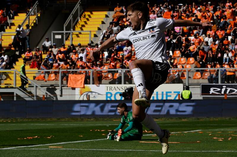 le dio el triunfo a Colo Colo sobre Cobreloa en Calama. Agencia Aton
