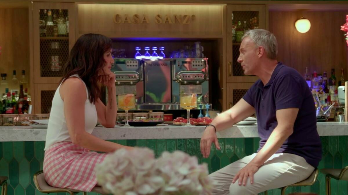 Leonor Varela y Martín Cárcamo en "De tú a tú"