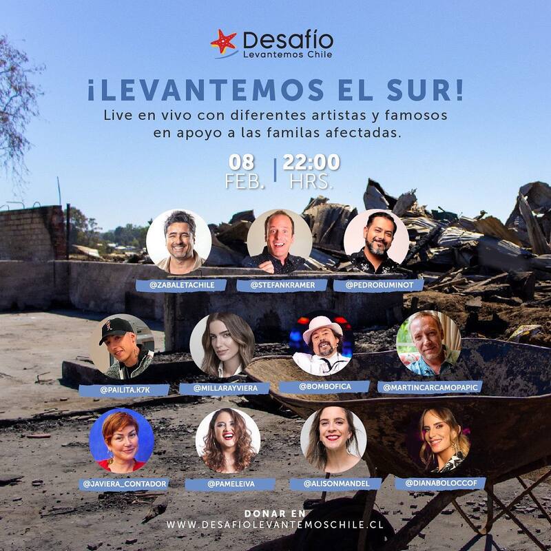 Los artistas que estarán en el evento online