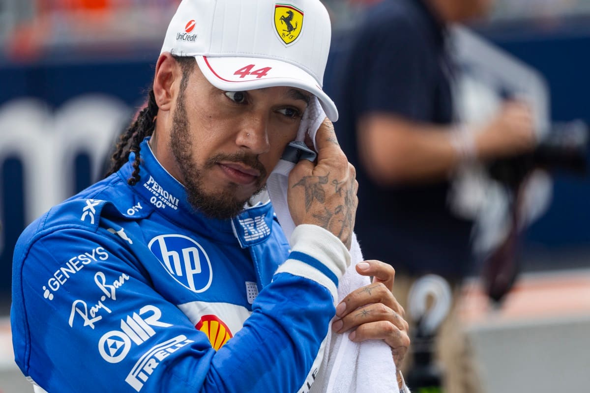 El piloto en Ferrari. EFE