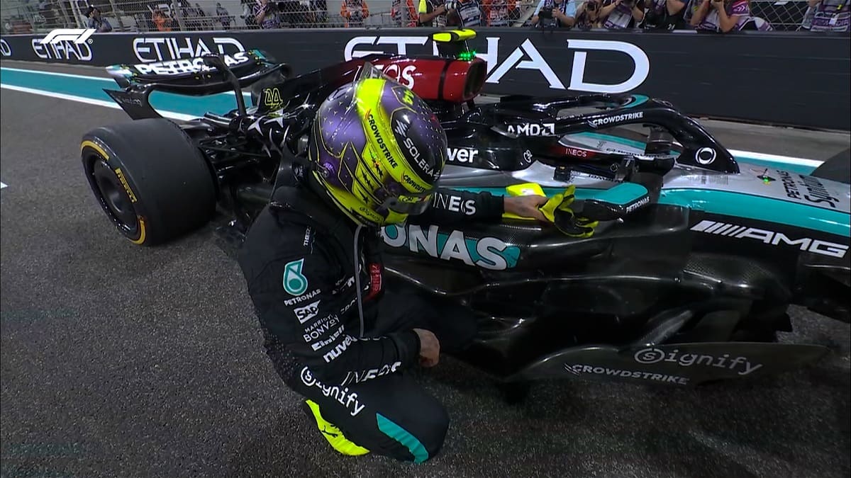 Ferrari lo espera: la emocionante despedida de Lewis Hamilton de Mercedes