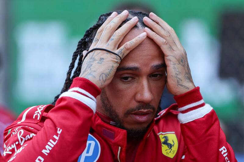 y Charles Leclerc de Ferrari, fueron descalificados del GP.