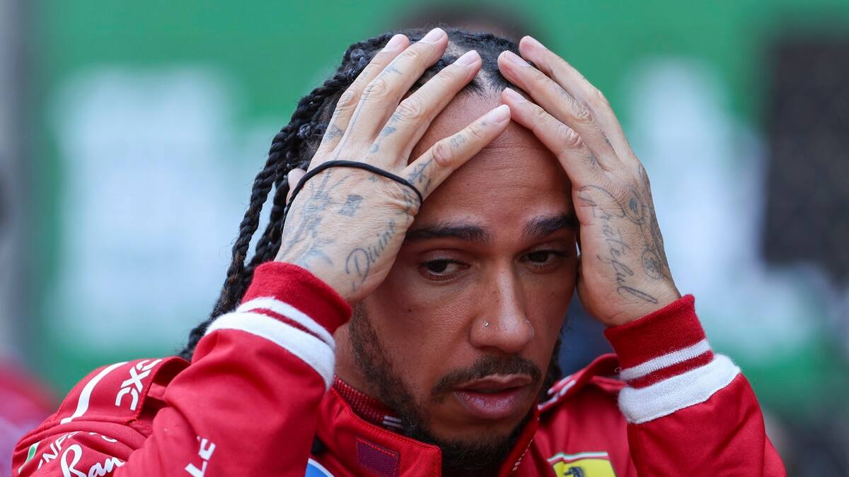 “Murió en mis brazos”: Lewis Hamilton y la enorme pena que lo golpea
