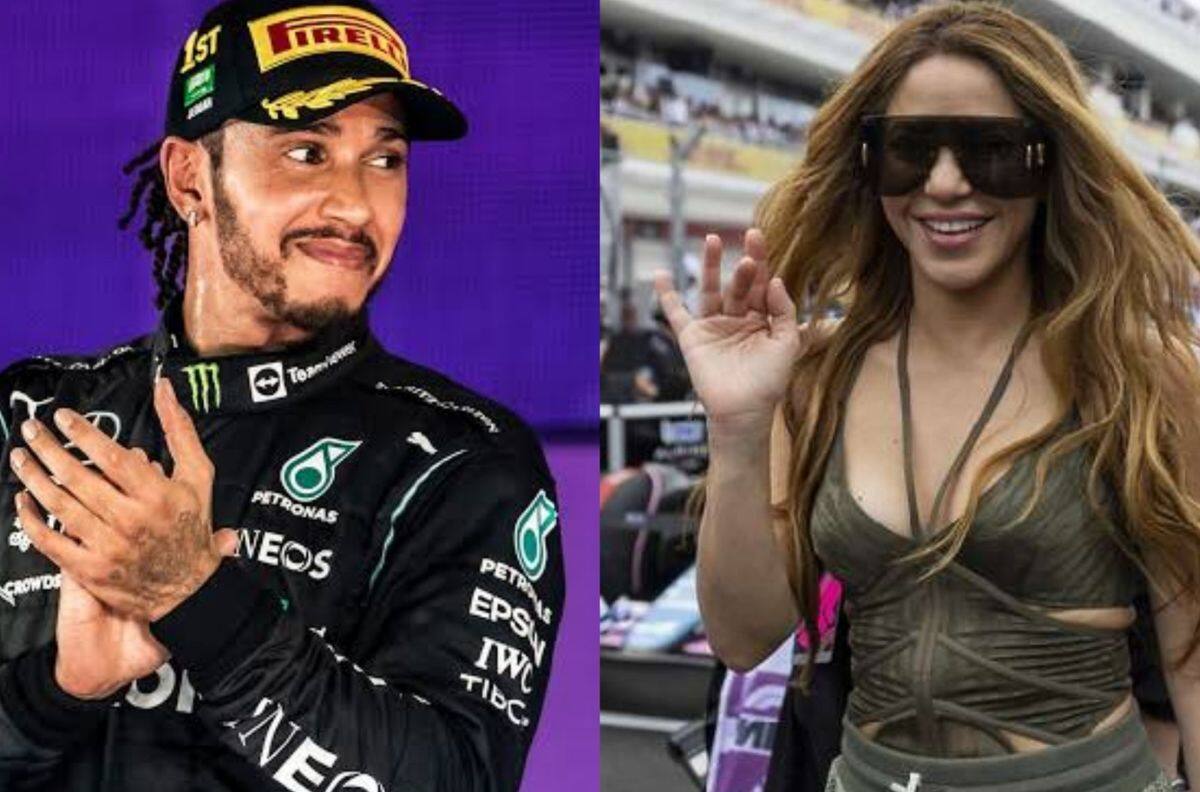 VIDEO | ¿Estrenan romance? Shakira y Lewis Hamilton fueron captados juntos tras el GP de Miami