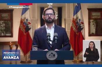 Presidente Boric presentó la Ley de Presupuesto 2024